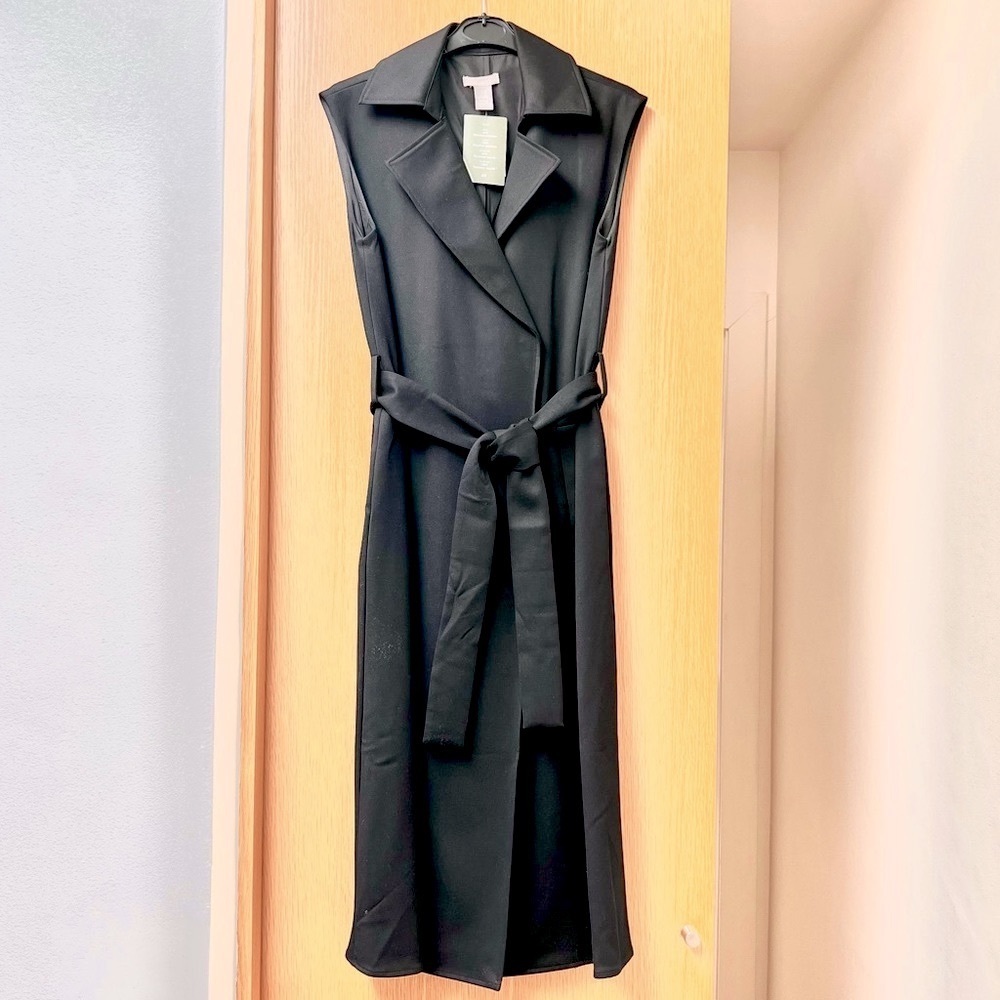 COPY - Belted Sleeveless Vest Dress